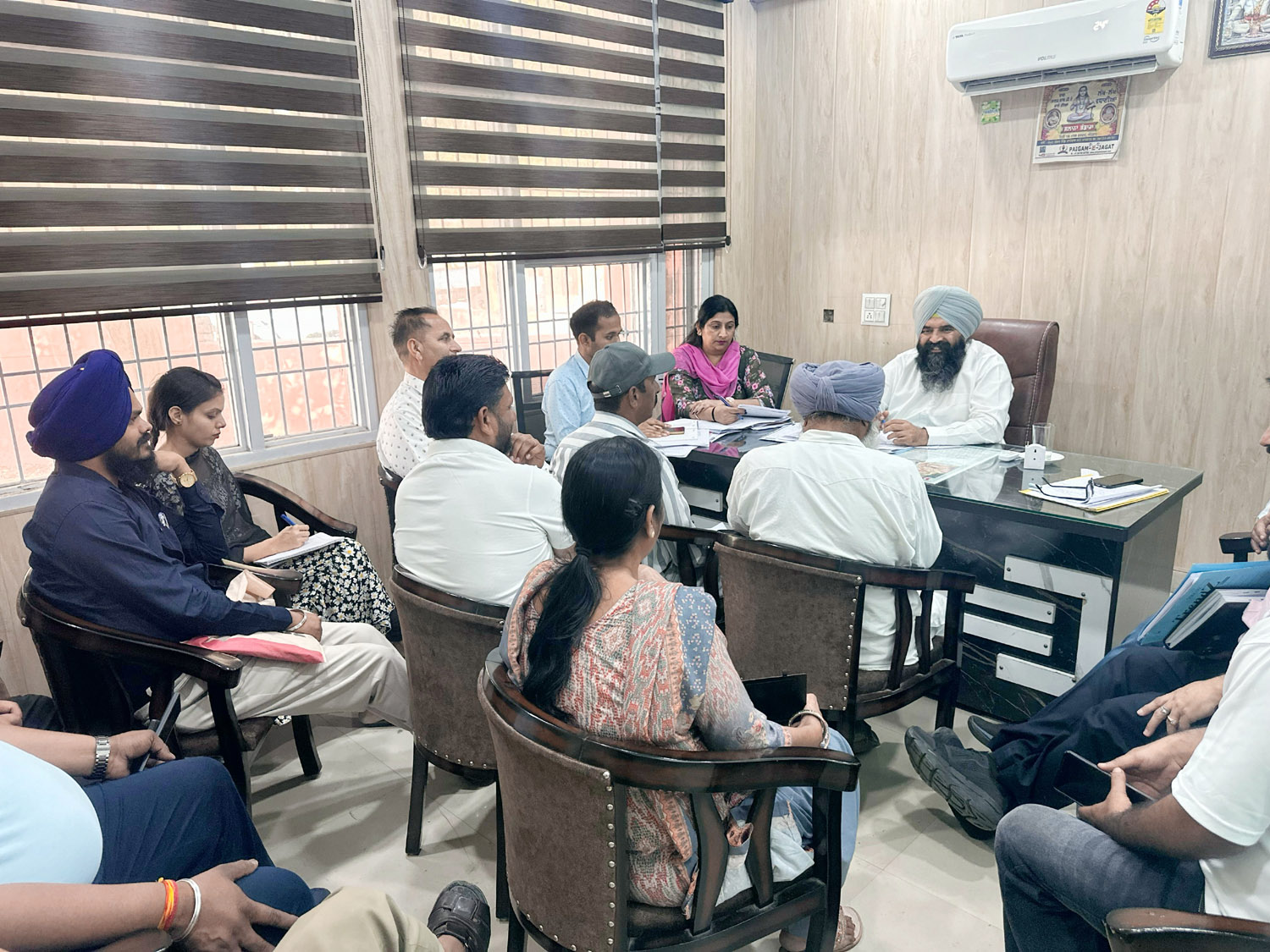 Deputy Speaker Raudi held a special meeting with Panchayats of various villages.
